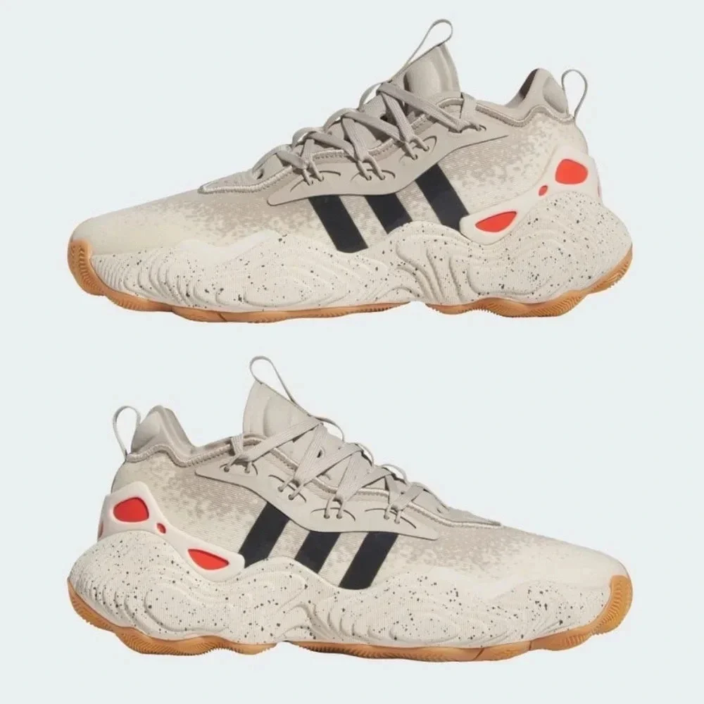 Trae Young 3 J Adidas basketball shoes sneakers size US 4 modern futuristic